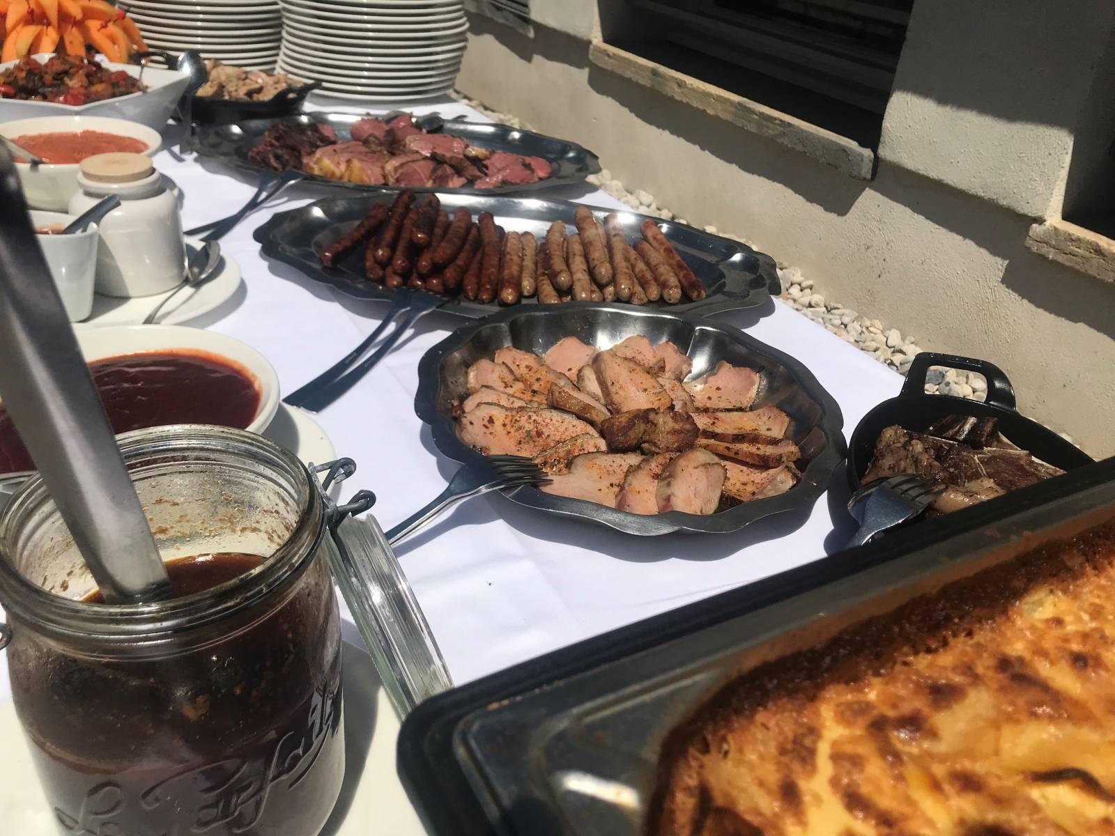 BBQ convivial et festif dans un cadre champtere proche de lyon à Limonest