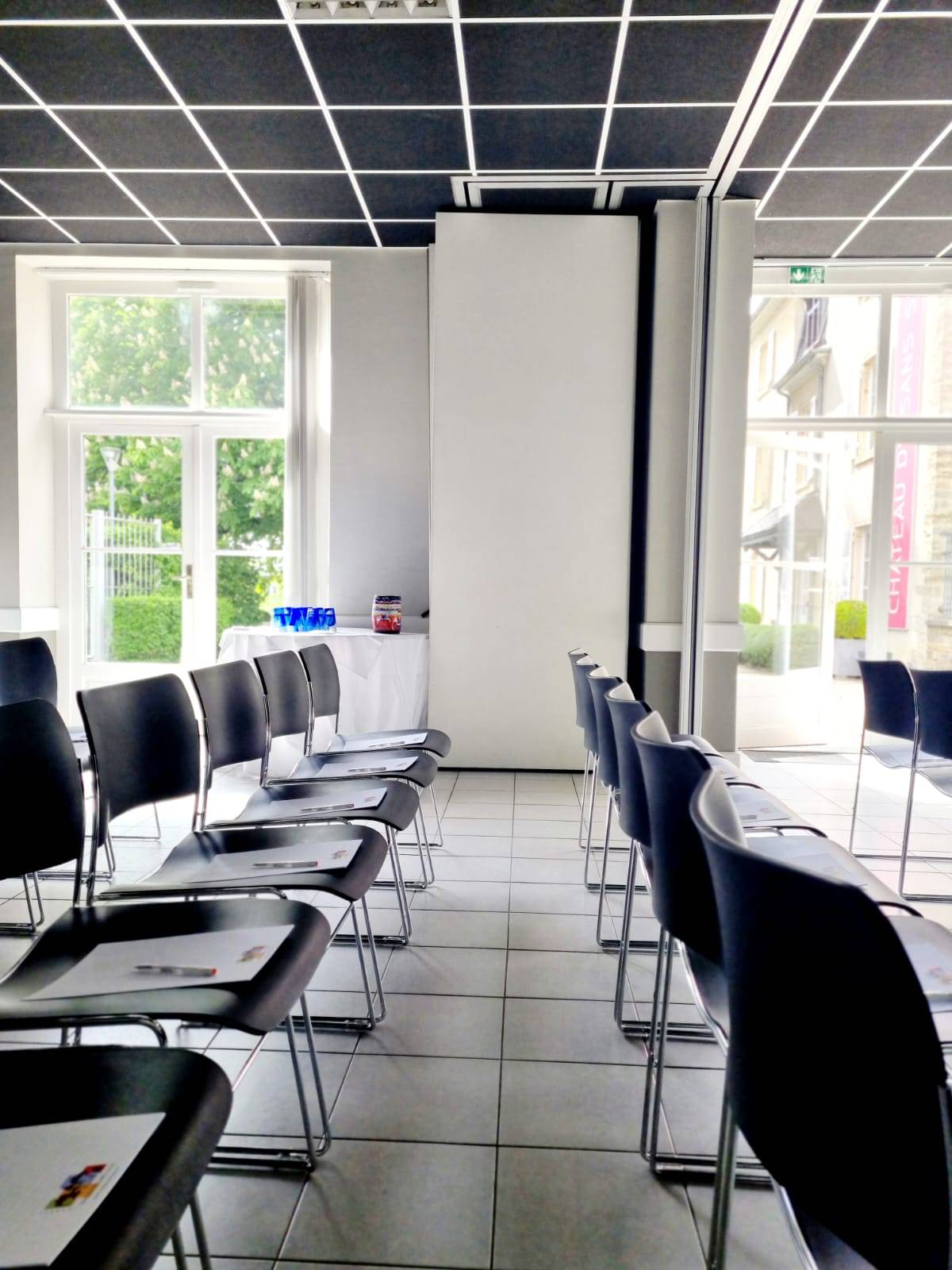 Salle de réunion au château de Sans Souci à Limonest dans le rhône