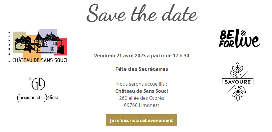 Save the date le 21.04.2023