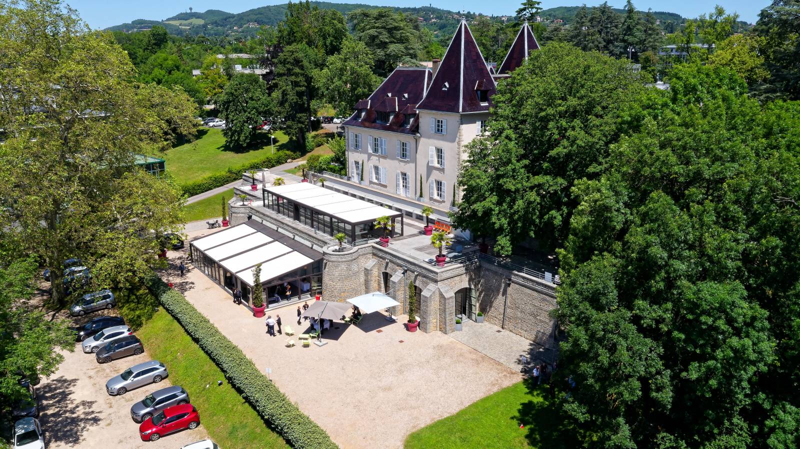Prise de vue Château de Sans Souci
