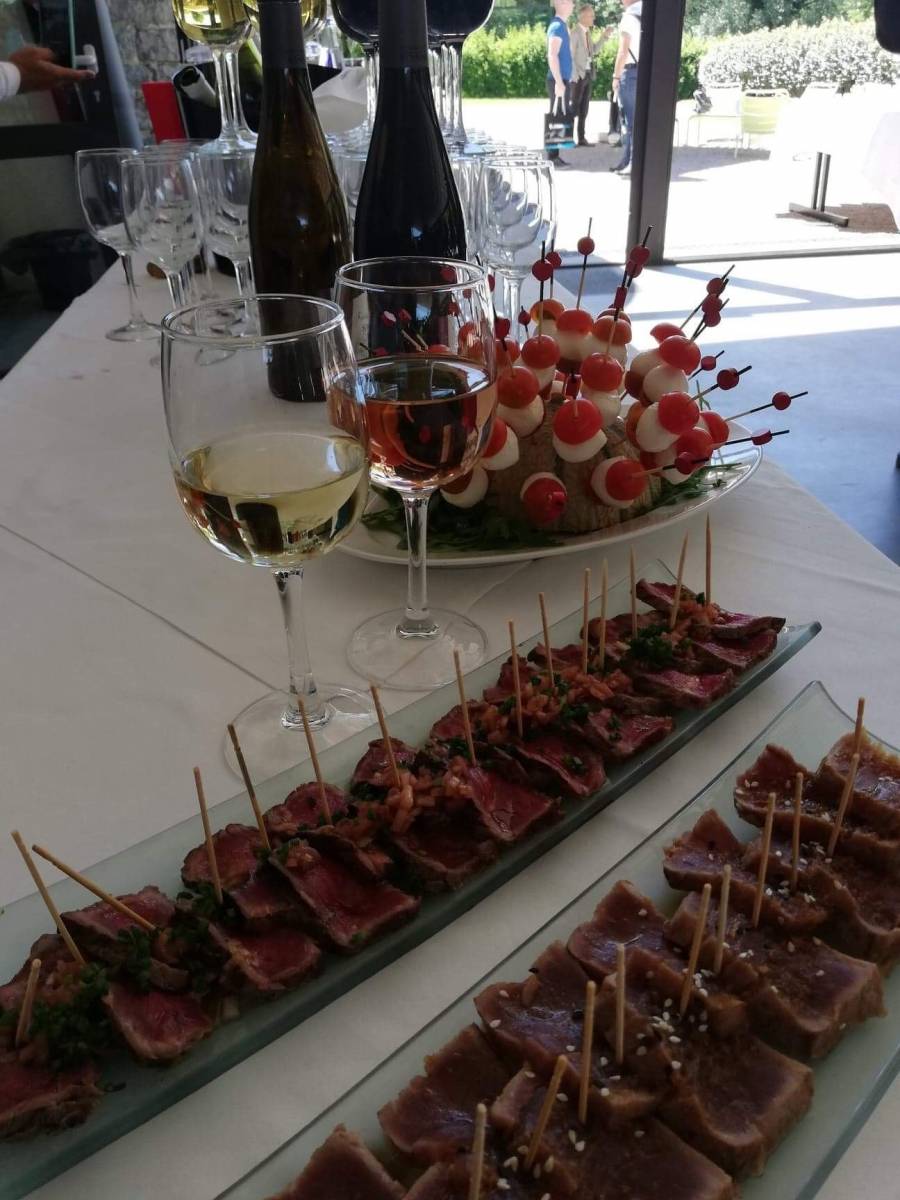 Cocktail sur mesure au château de Sans Souci