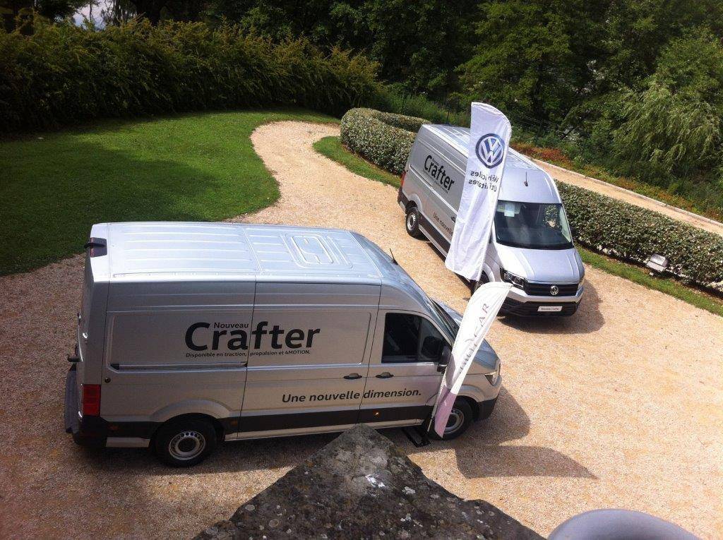 Exposition de véhicules utilitaires à Lyon
