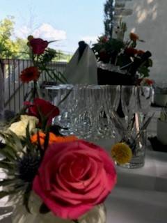 repas en terrasse