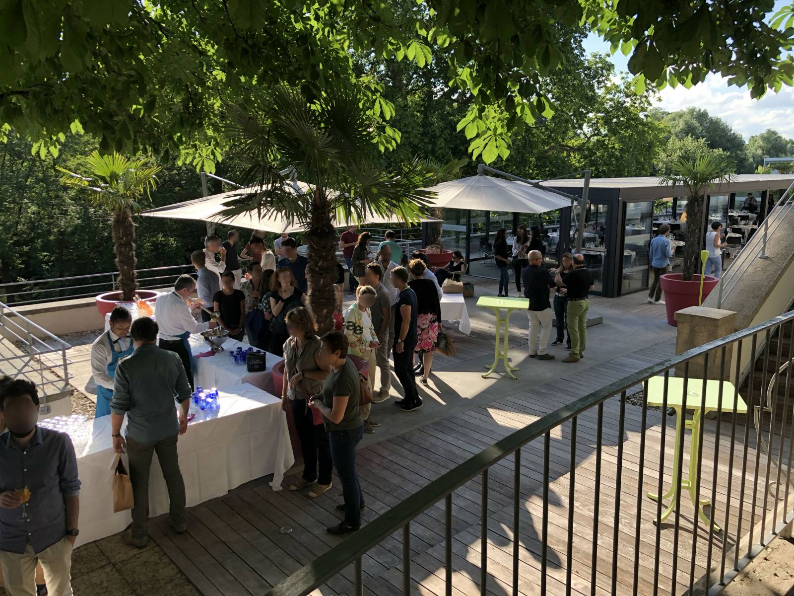 cocktail en terrasse