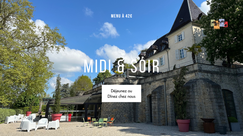 Menu à 42,00€ midi et soir