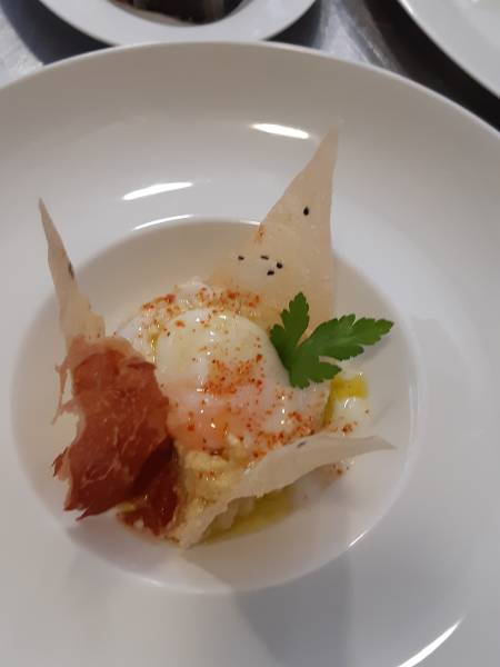 Oeuf parfait du Grill du Château