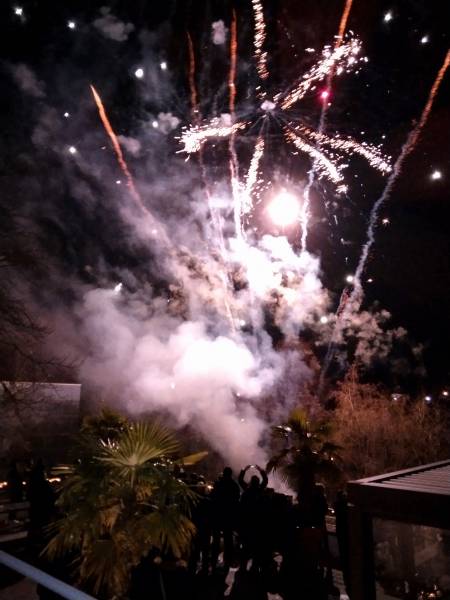 Feu d'artifice au Château