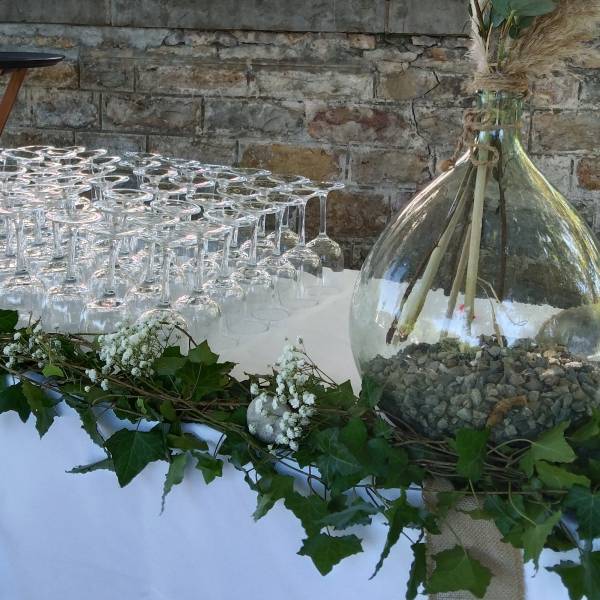 Buffet apéritif en terrasse