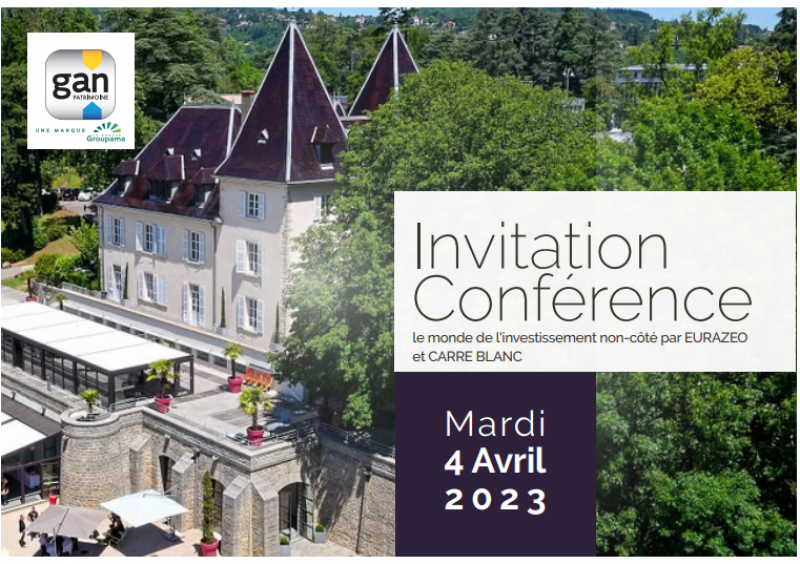 Conférence Le Gan Château de Sans Souci