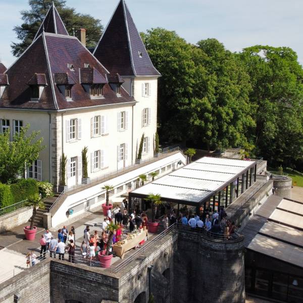 Cérémonie Laïque sur les contreforts du Château