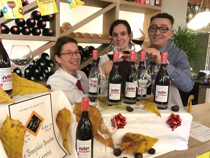 Le Beaujolais Nouveau est arrivé au Grill du Château !