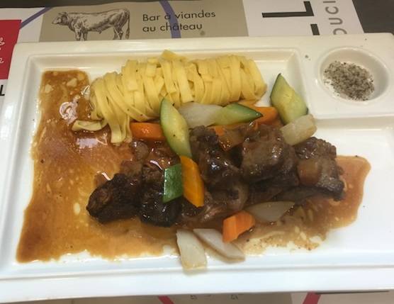 Menu déjeuner de la semaine du 9 au 15 octobre 2018