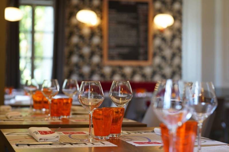 Salle à manger du restaurant