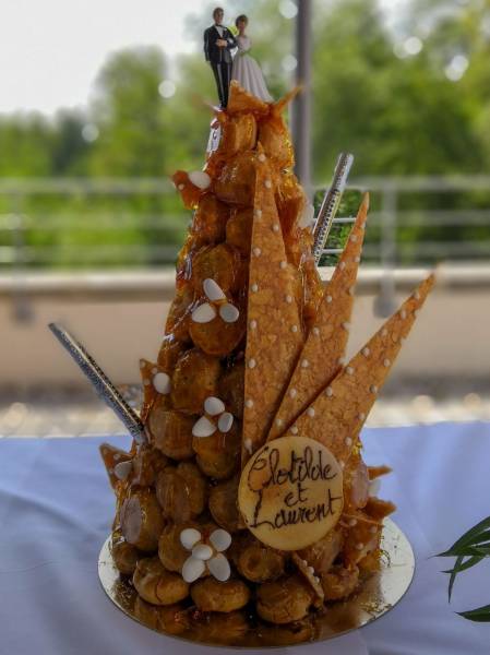 Mariage et pièce montée maison proche de Lyon