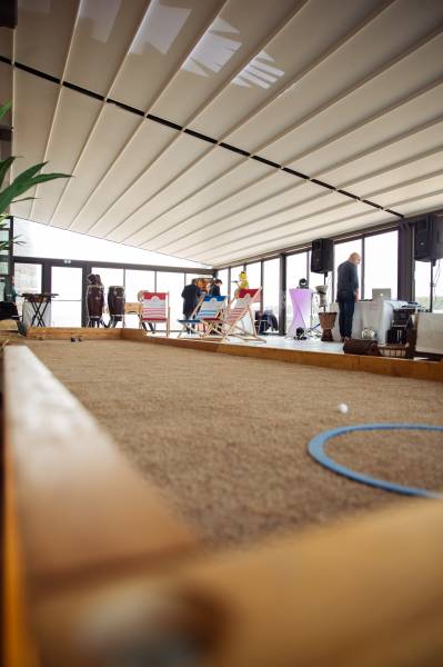 Pétanque couverte dans l'ouest lyonnais