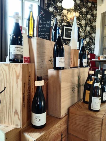 Carte des vins à prix caviste