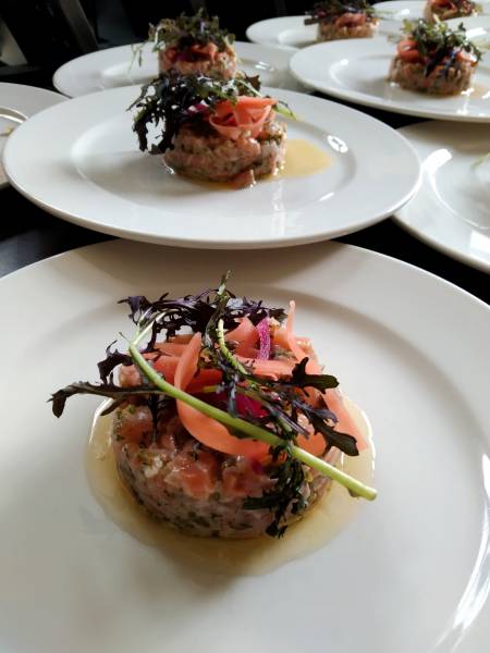 Tartare de saumon d'Ecosse