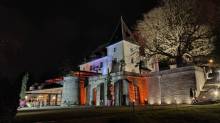 Château de Sans Souci de nuit