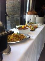 Un buffet estivale pour soirée Guinguette en été à Lyon